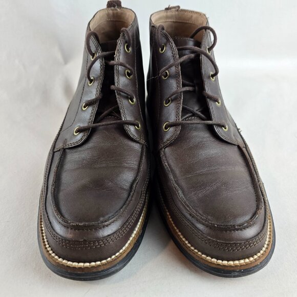 Cole Haan Original Grand OS Moc II Mens 9 Brown Leather Chukka Boots Casual Used - Picture 3 of 9